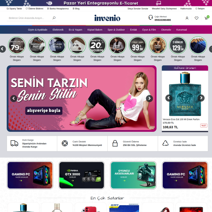 invenio Agency Web Yazılımları 0553 339 0490