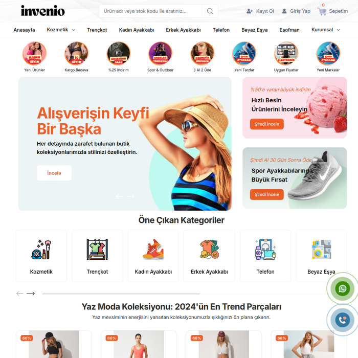 invenio.Agency Web Yazılımları 05533390490