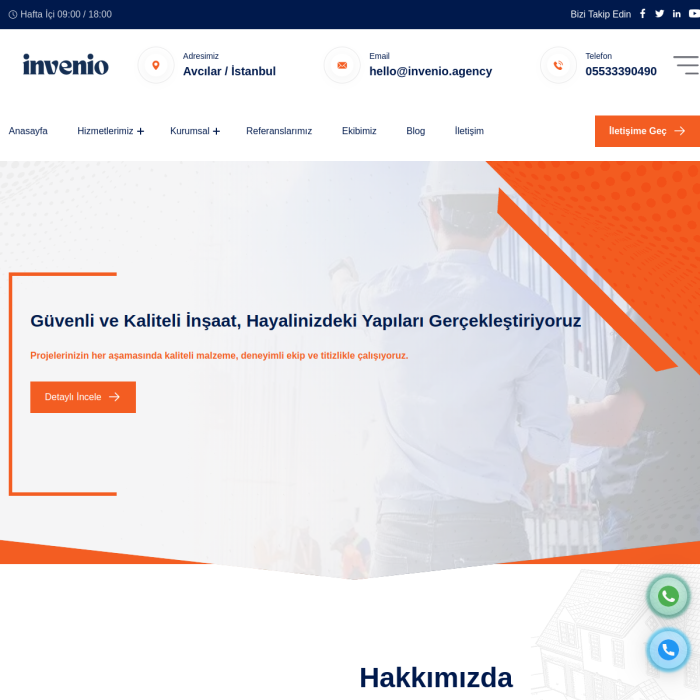 invenio Agency Web Yazılımları 0553 339 0490