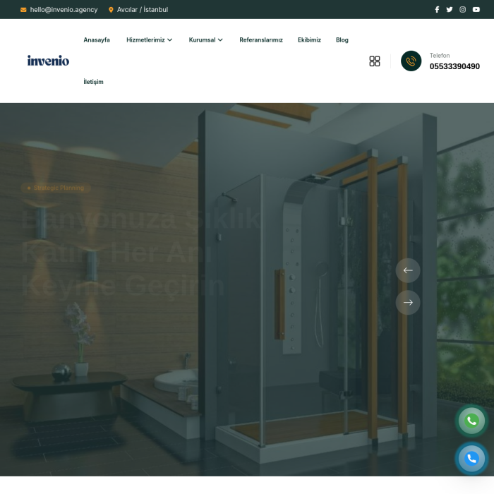 invenio Agency Web Yazılımları 0553 339 0490